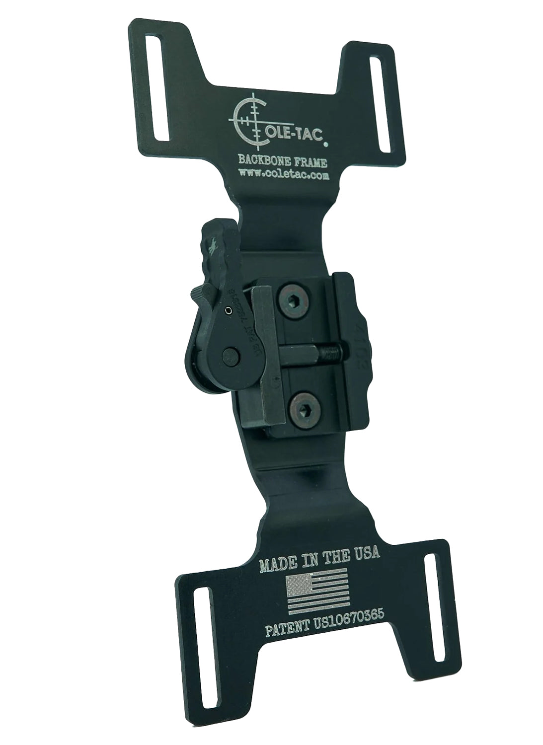 COLETAC BF1002 BACKBONE FRAME PICATINNY