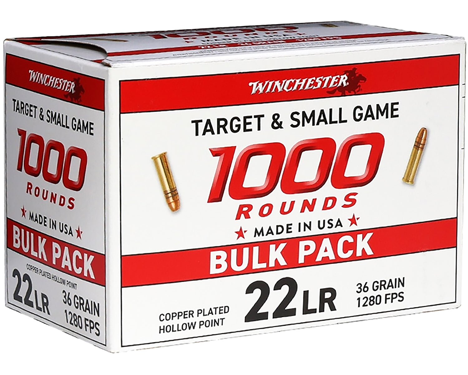 WIN 22LR1KHP        22LR BPR 36 PLTD HP     1000/2