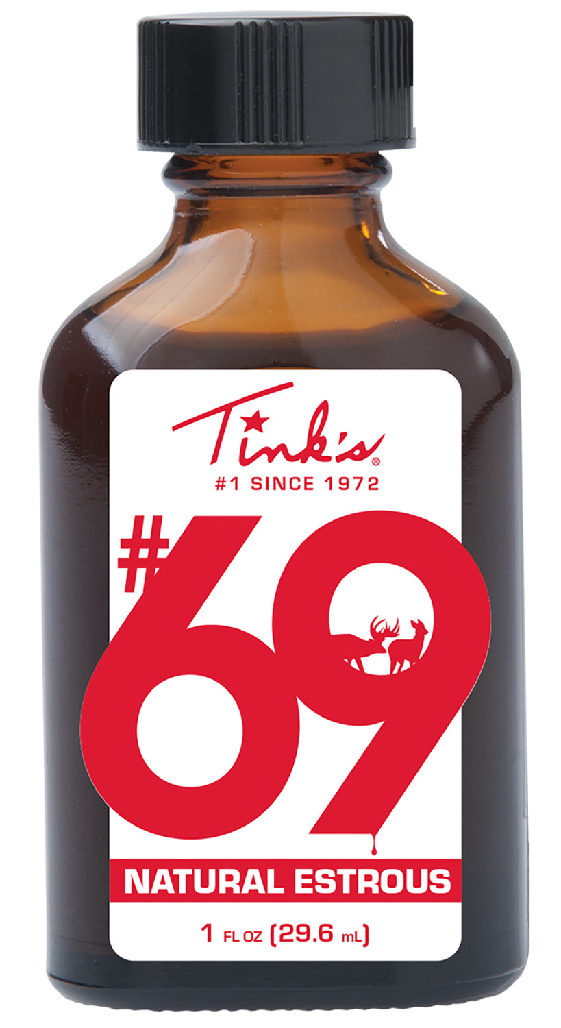 TINKS W6380    #69 CLASSIC GLASS BOTTLE  1-OZ