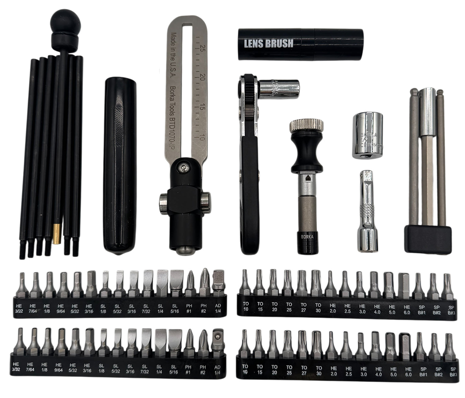 BORKA BTD-G6  MIL-SPEC KIT W/2X BITS ECR 3PC EXT