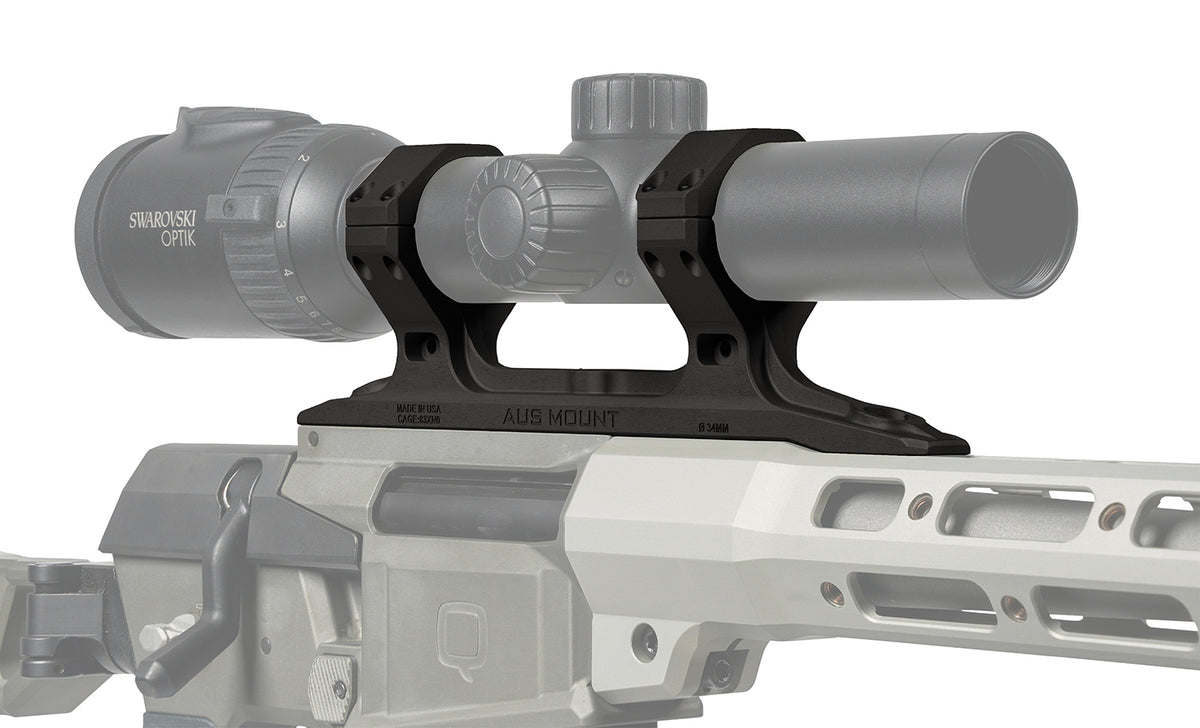 Q 100-298 AUS MOUNT 34MM DIA DIRECT MINI FIX   BLK