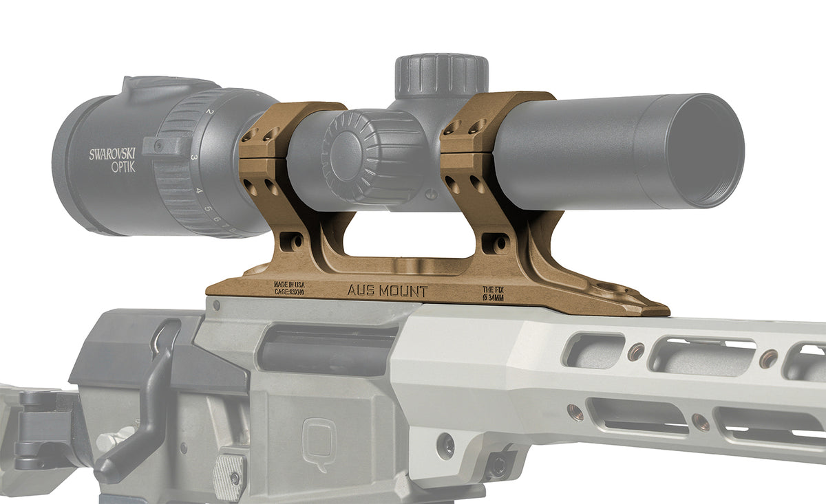 Q 100-323 AUS MOUNT 34MM DIA DIRECT THE FIX    FDE