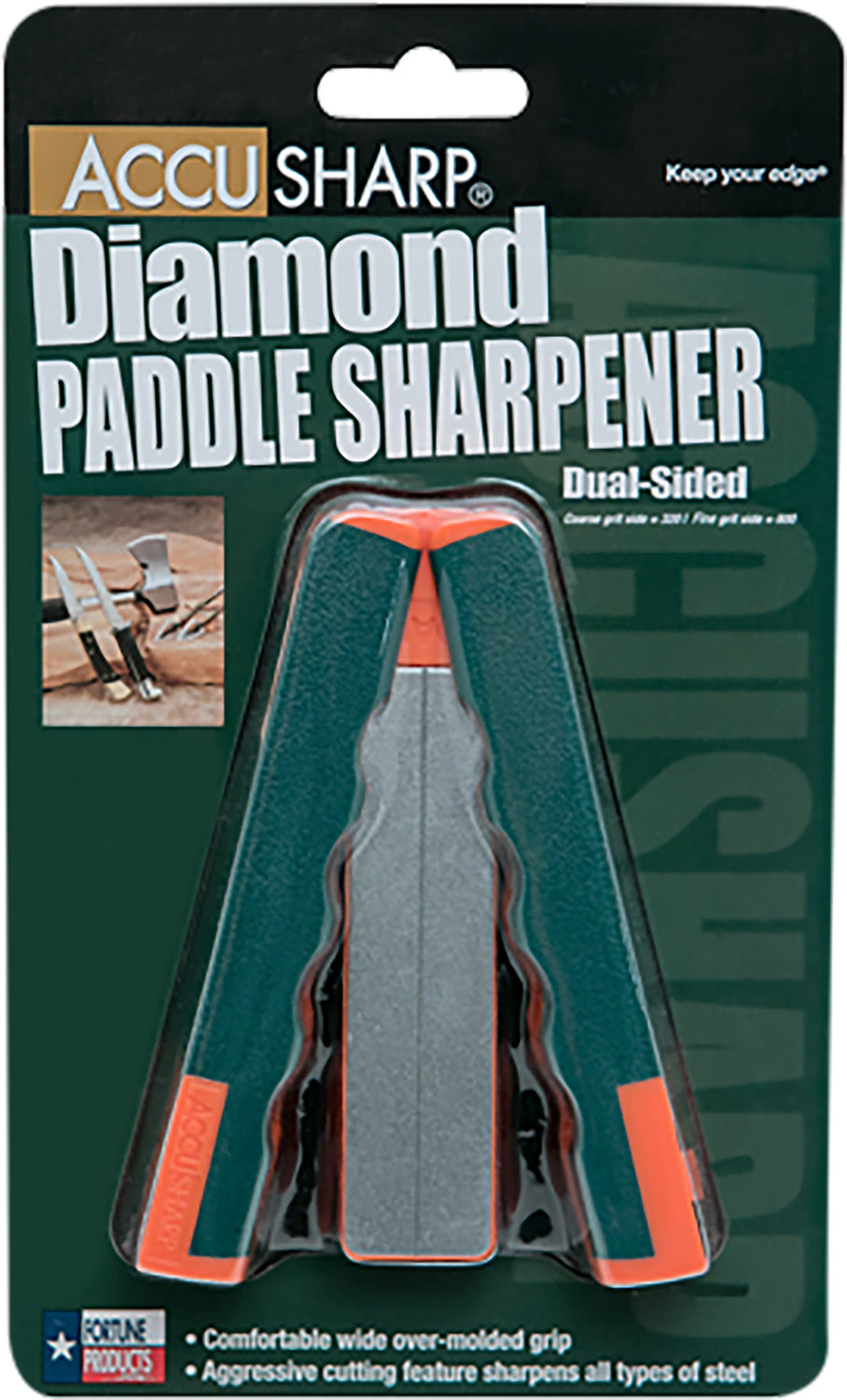 FPI 077C  ACCUSHARP DIAMOND PADDLE SHARPENER ORG