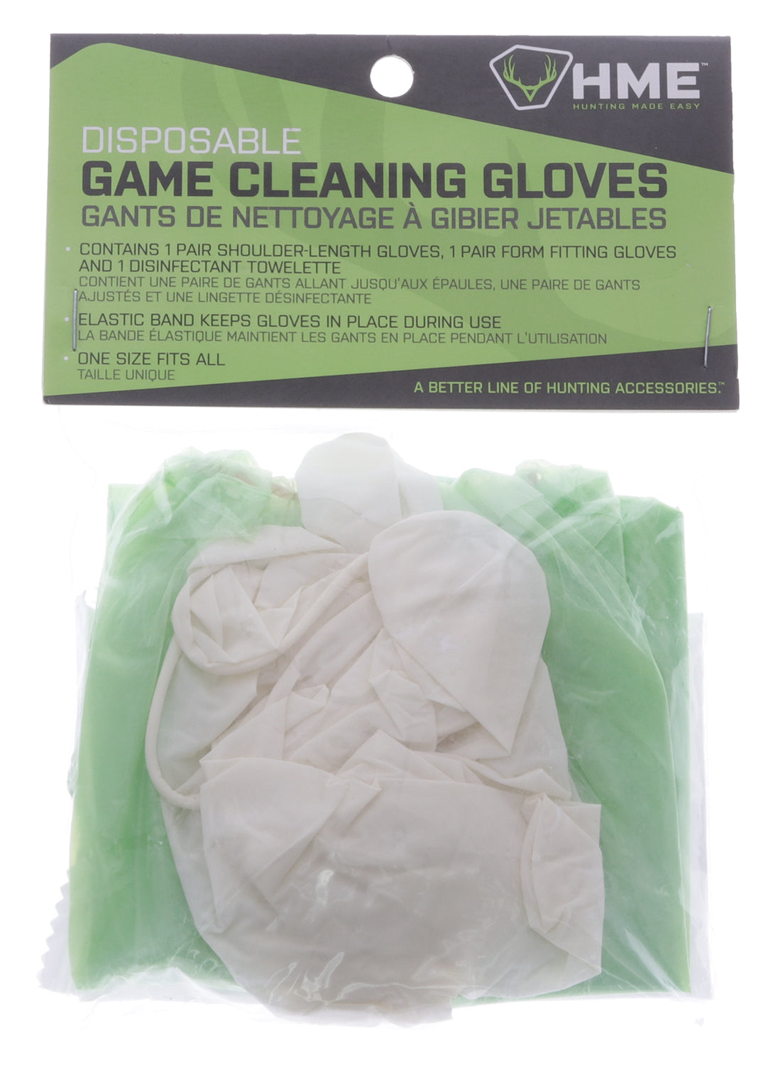 HME GCG            GAME CLEAN GLOVES