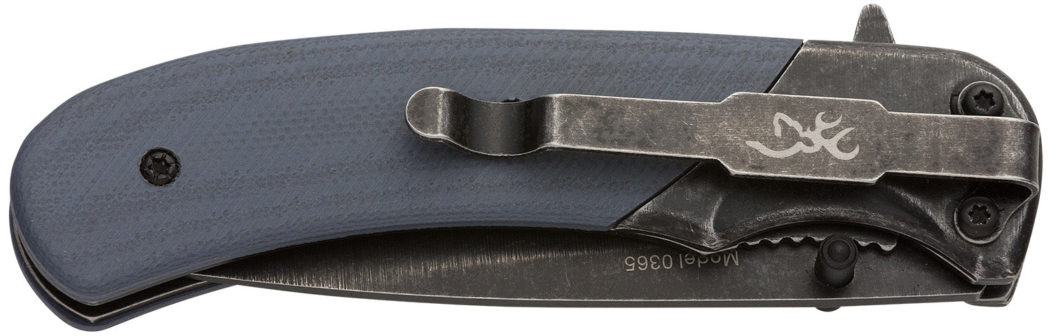 BRN 3220365    KNIFE  THE RNG FLD  23/4 DRPPNT BL