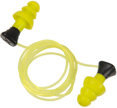 ALLEN 4118   ULTRX TETHERED SILICONE PLUG YEL 3PR