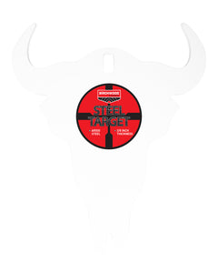 BIR 47719         AR500 3/8 SILHOUETTE/1HOLE SKUL