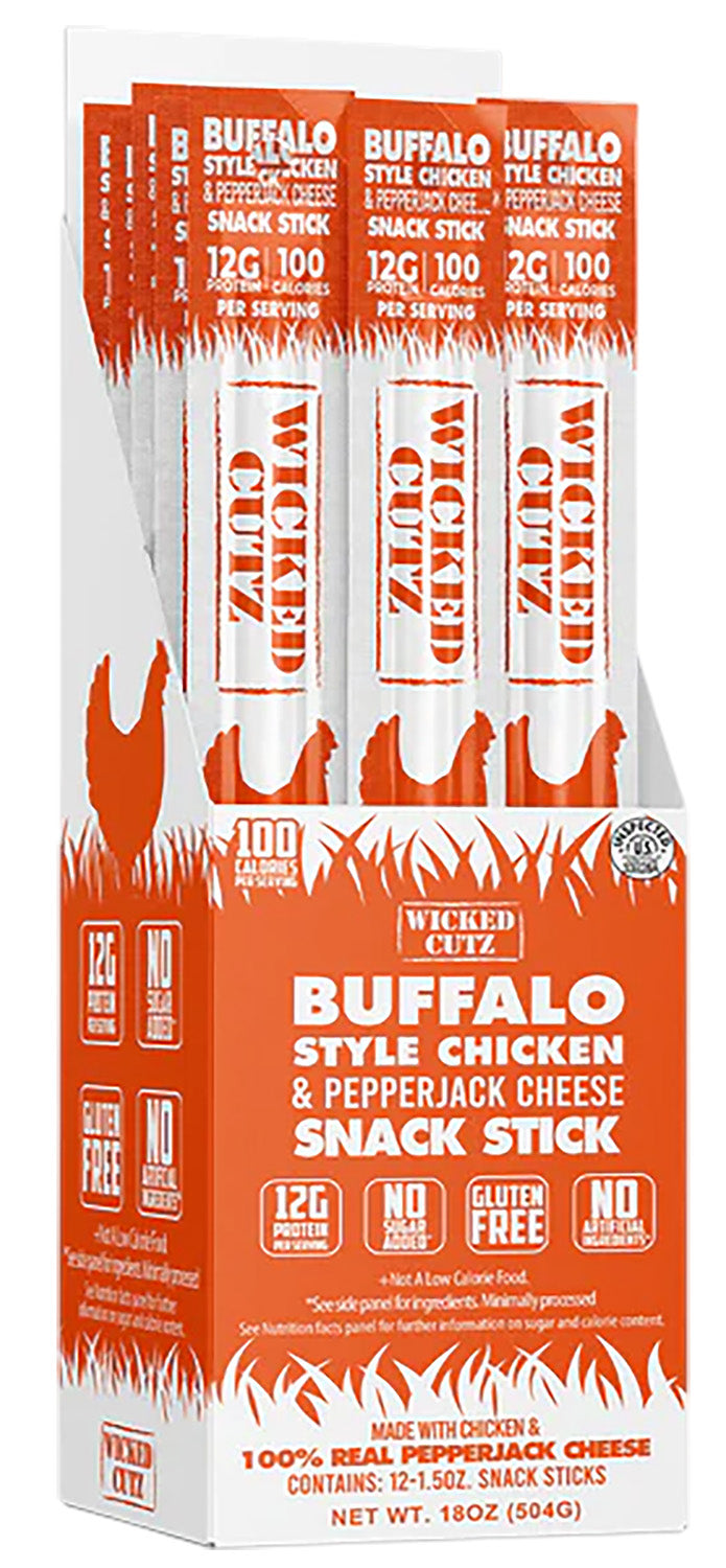 WICKED CUTZ WCCS12BC  BUFF CHICK/CHEESE STICKS  12