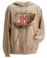 HORN 99612L      HORNADY TAN &amp; KHAKI ELK HOODIE LG