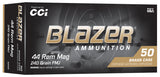 CCI 5244  BLAZER BRASS      44  240 FMJ     50/10