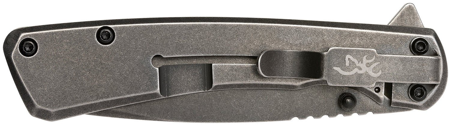 BRN 3220507    KNIFE  BRANDED ROCK FLD TANTO