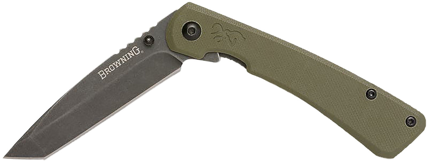 BRN 3220507    KNIFE  BRANDED ROCK FLD TANTO