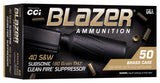 CCI 5220S BLAZER BRASS      40  180 TMJ    50/10
