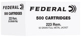 FED FC223F500   223 55GR FMJ 500R          500/2