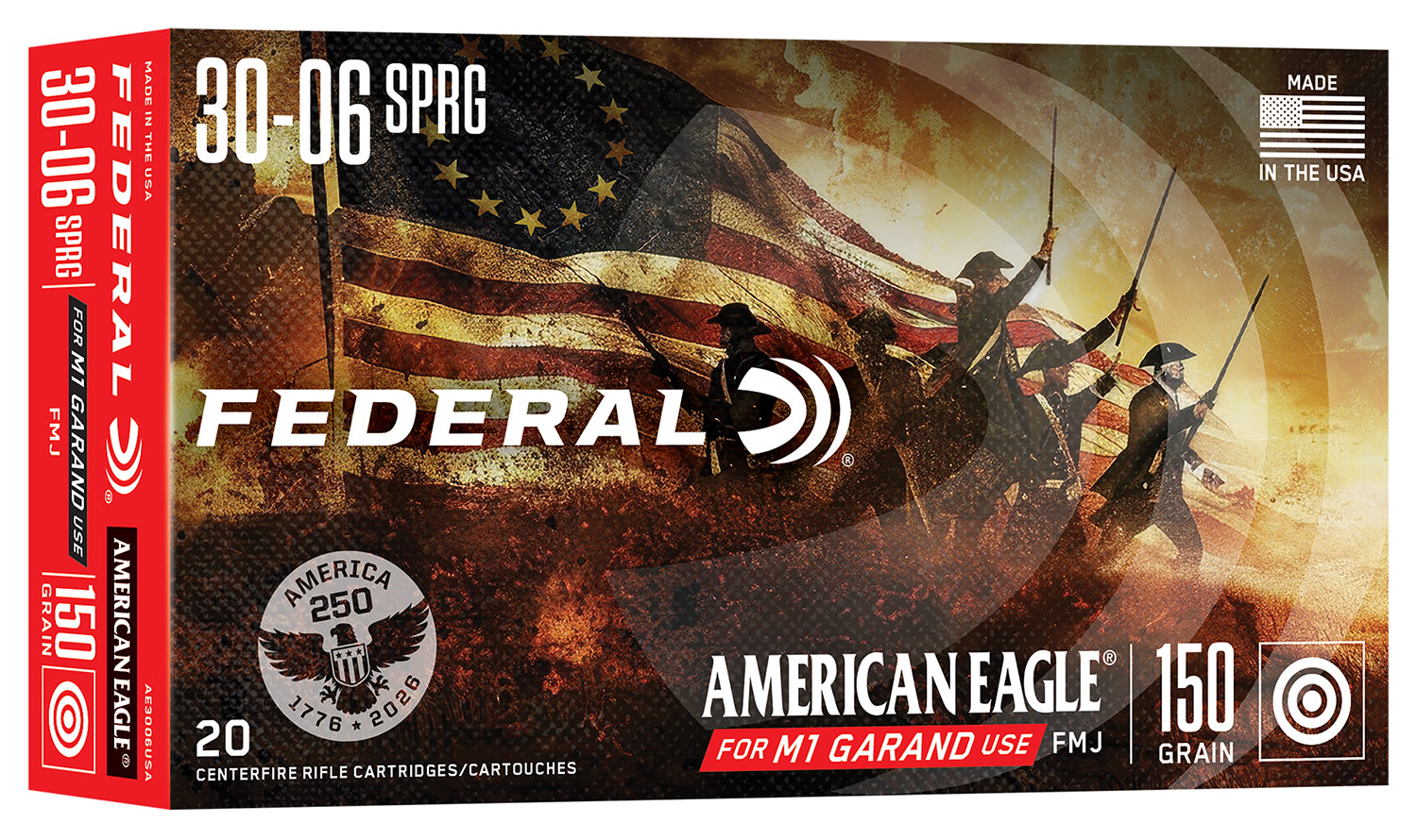 FED AE3006USA      3006 SPG 150 FMJ         20/10