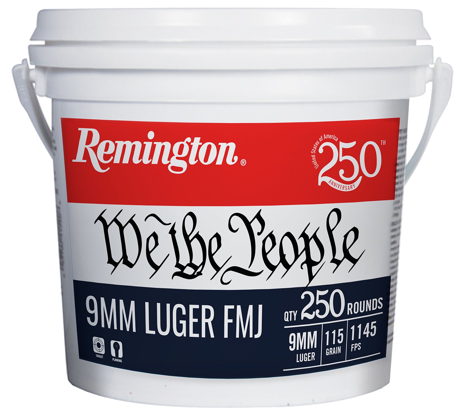 REM 21385 L9MM3BUS  9MM  115GR FMJ          250/4