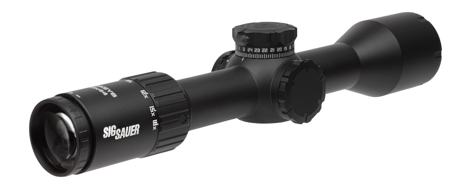 SIG SOW63116    WHISKEY6 3-18X44 30MM FFP MRAD BLK