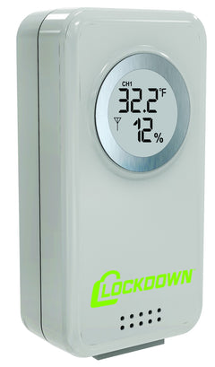 LOCKDOWN 1116792 WIRELESS HYGROMETER