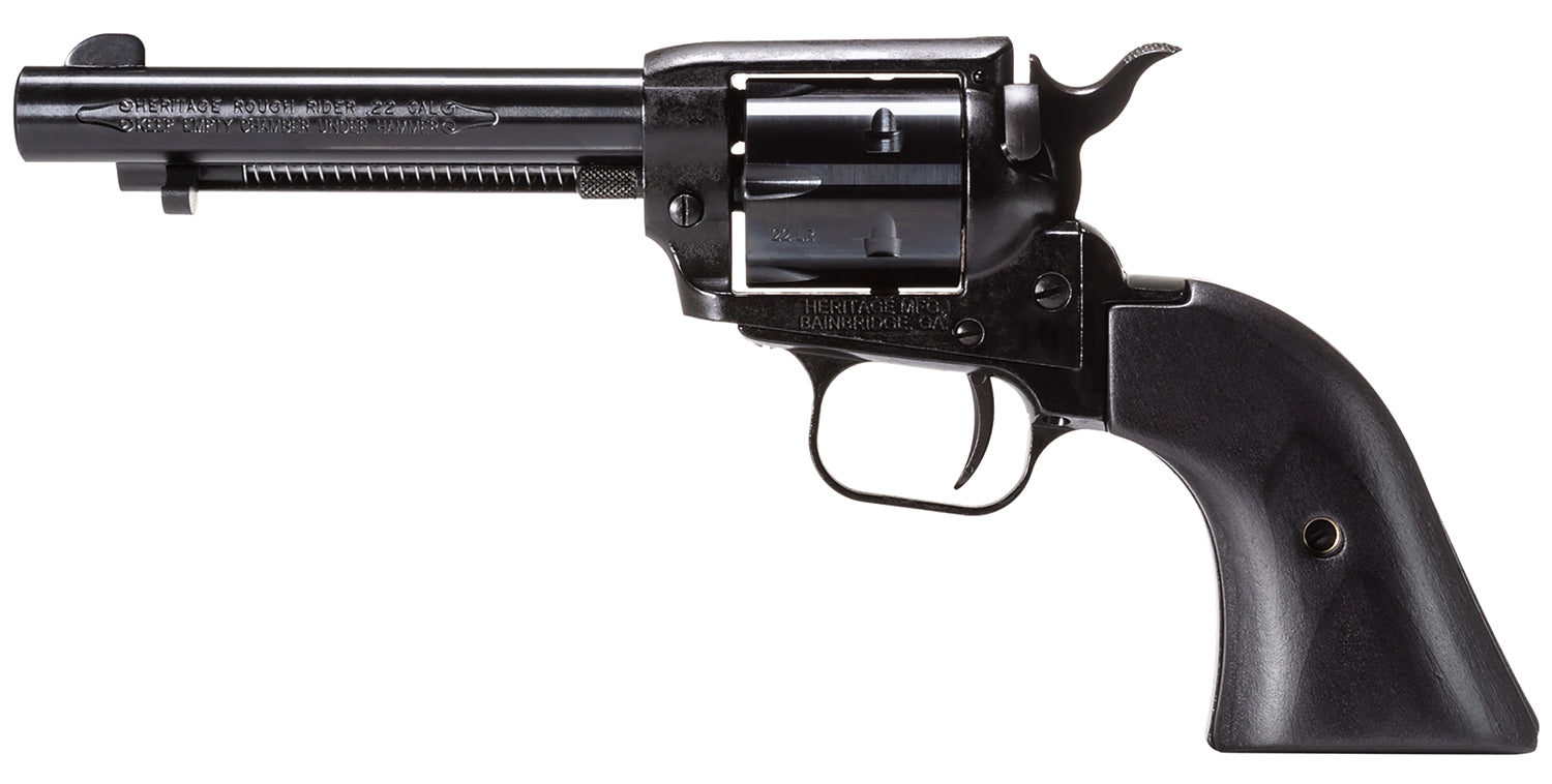HER RR22B4-BBK     ROUGH R   22LR 4.75 6R      BLK