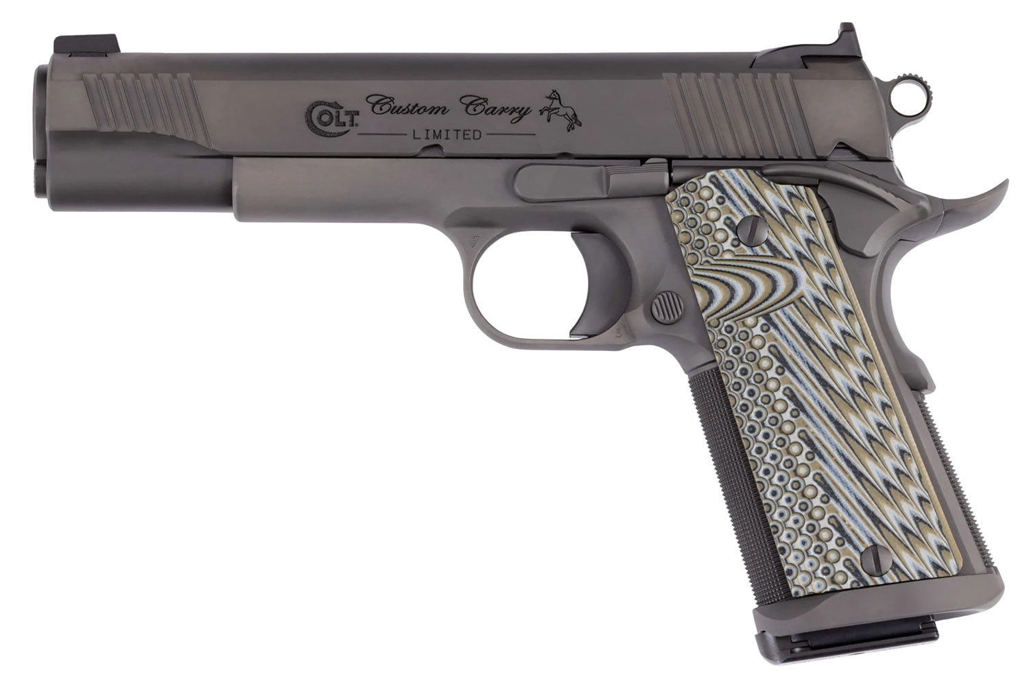 COLT O1080CS      CUSTOM CARRY   45  5  SS/SMK DLC