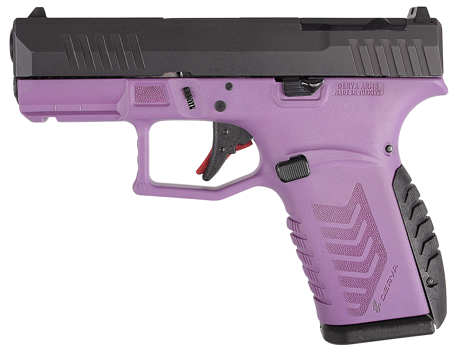DERYA DY9Z.TTPRP.TR     DY9Z 9MM 15R  OR  PRPL/BLK