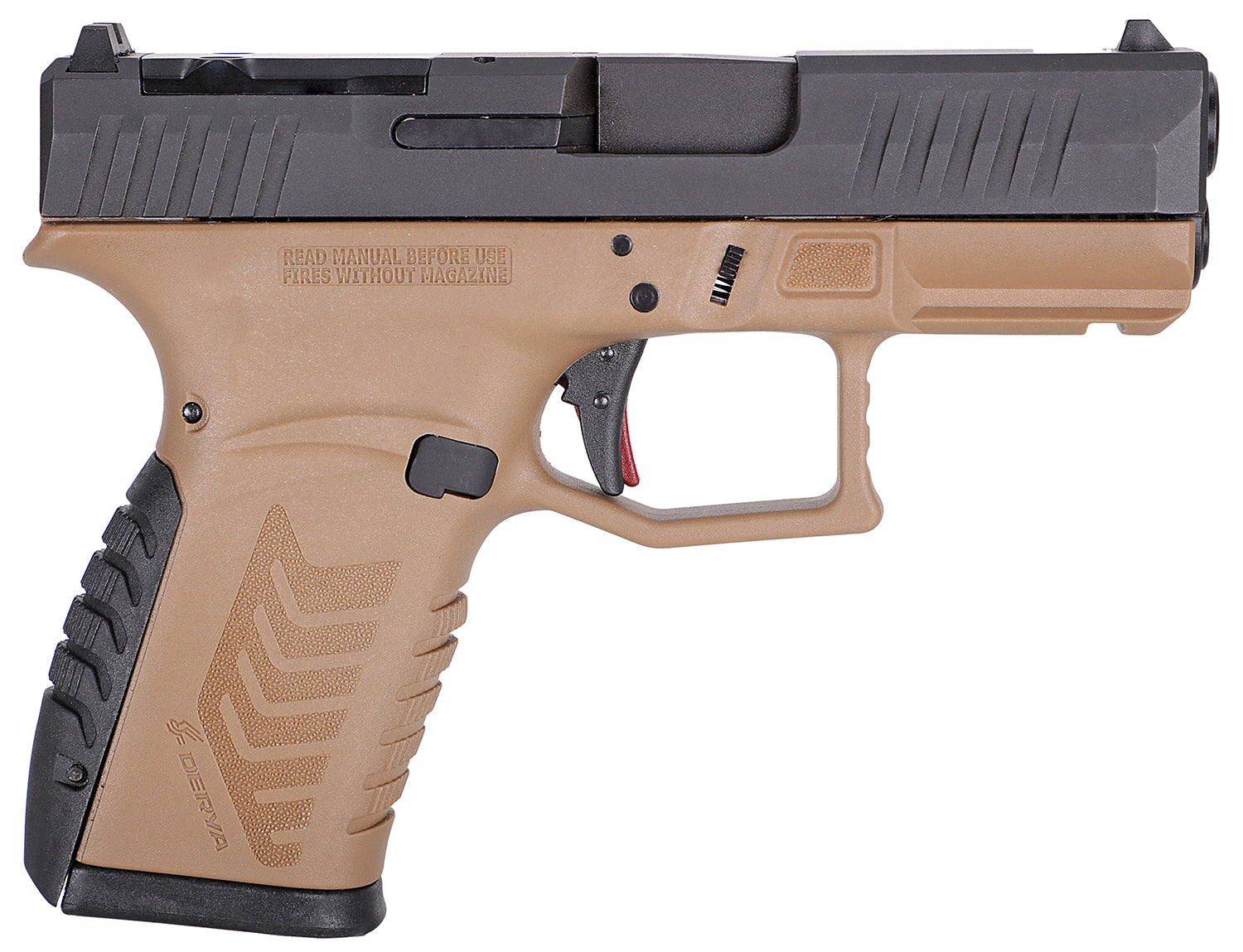 DERYA DY9Z.TTFDE.TR     DY9Z 9MM 15R  OR  FDE/BLK