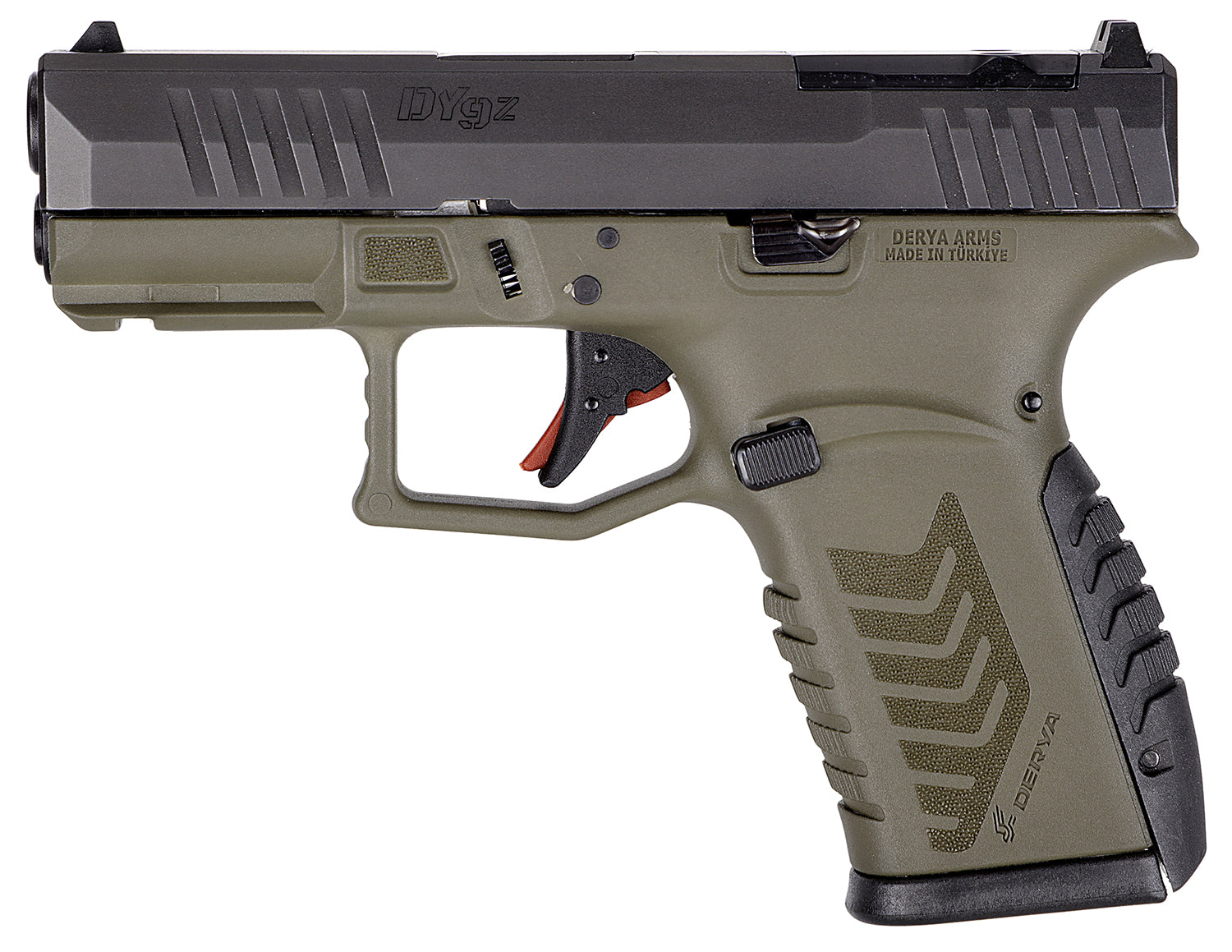 DERYA DY9Z.TTODG.TR     DY9Z 9MM 15R  OR  ODG/BLK