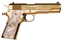 CNC CNCMIDAS       COLT 1911 38 24KT GLD PEARL GRP