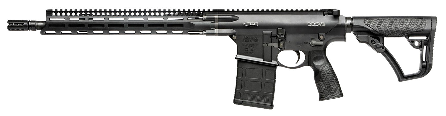 DDF 0215707258047     DD5V3 MLOK 7.62 16   20R BLK