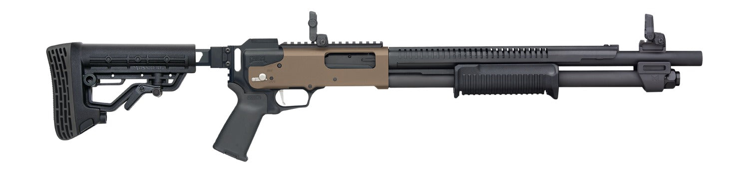 MOSS 50233 590R     12 18.5  6+1 TACTICAL      BLK