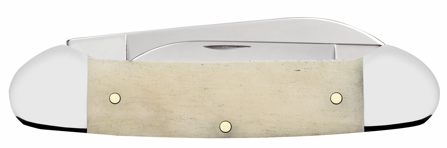 CASE 11023 SMOOTH NATURAL BONE CANOE