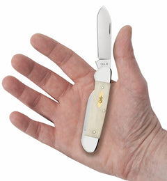 CASE 11023 SMOOTH NATURAL BONE CANOE