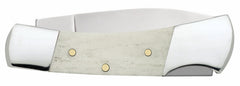 CASE 11026 SMOOTH NATURAL BONE LOCKBACK
