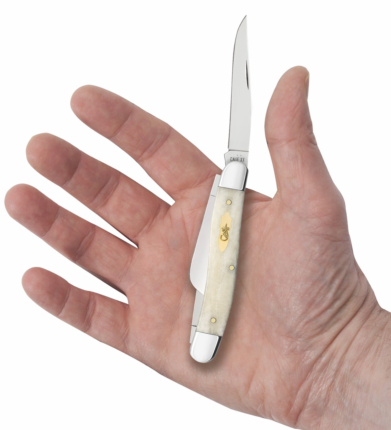 CASE 11021 SMOOTH NATURAL BONE MED STOCKMAN