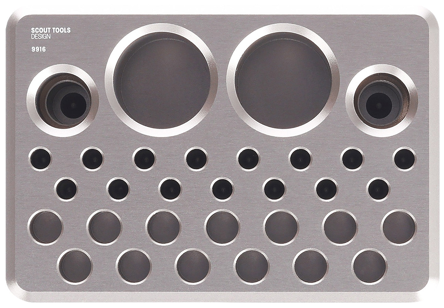 CRKT 9916     DRIVER AND BIT STORAGE BLOCK   GRY