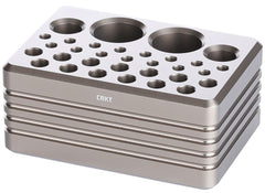 CRKT 9916     DRIVER AND BIT STORAGE BLOCK   GRY