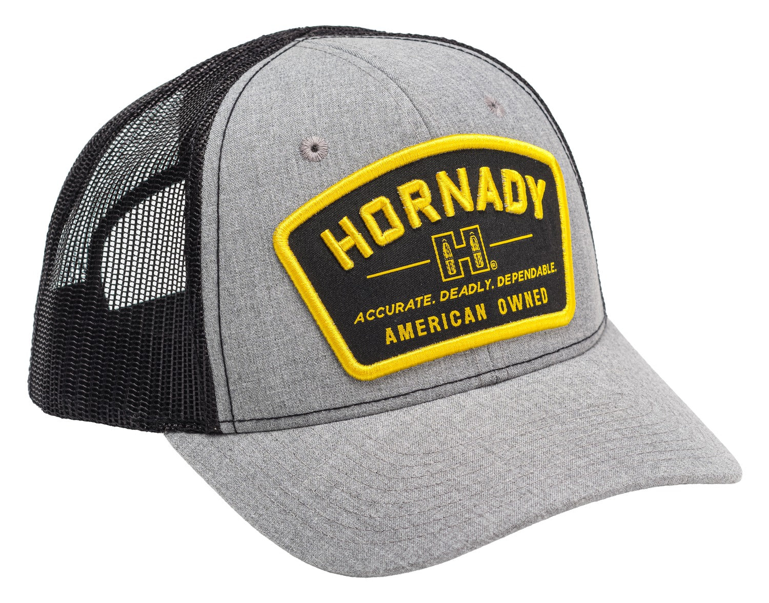 HORN 99236       HORNADY  GRY &amp; BLK       MESH HAT