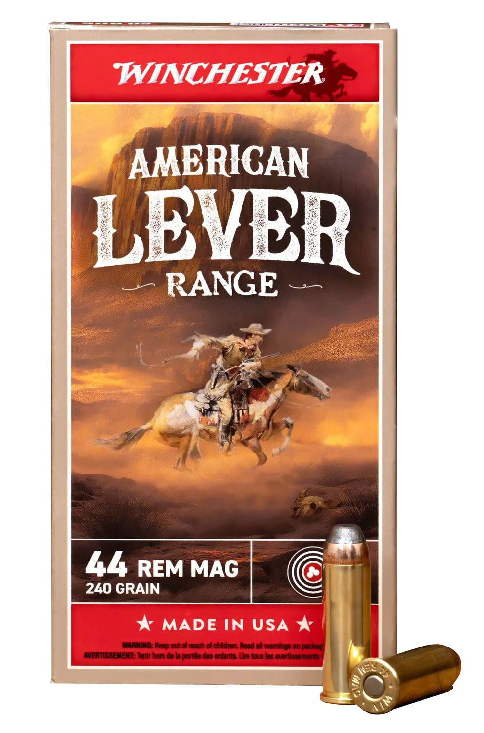 WIN W44MAL     44REMMG 240GR JSP AM LEV MAWI 50/10