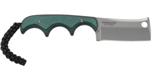 CRKT 2383C    MINIMLIST CLEAVER 2.13     GRN BLACK