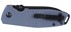 CRKT 2495GC   SQUID XM        2.95 BUTTON LOCK GRY