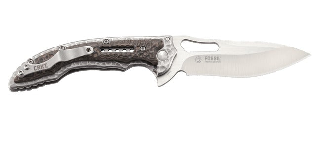 CRKT 5460C    FOSSIL COMPACT    3.41         BROWN
