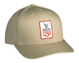 LEU 187750 EAGLE BADGE    KHAKI        TRUCKER
