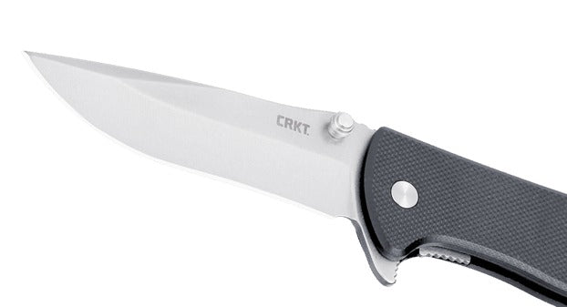CRKT 6450D2C  DRIFTER          2.88 SLVR BLADE BLK