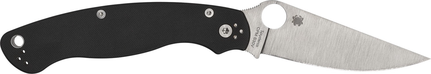 SPY C36GPLE2       MILTRY 2 BLACK G-10 LEFT HANDED