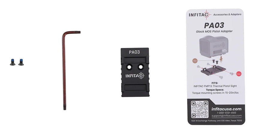 INFITAC PA03         GLOCK MOS PISTOL ADAPTER