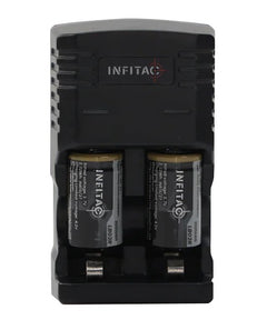 INFITAC BC01         CHARGER AND BATTERIES