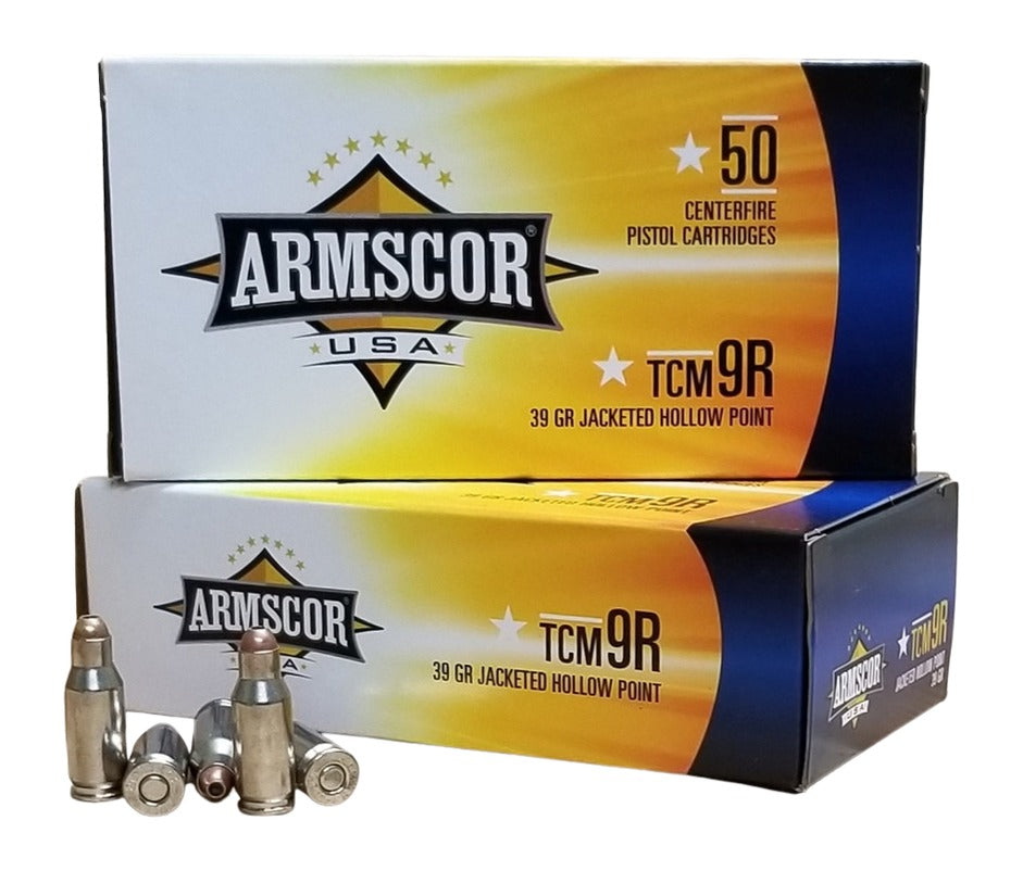 ARMS FAC22TCMNR-1N   22TCM9R 39GR JHP NICKEL 50/20