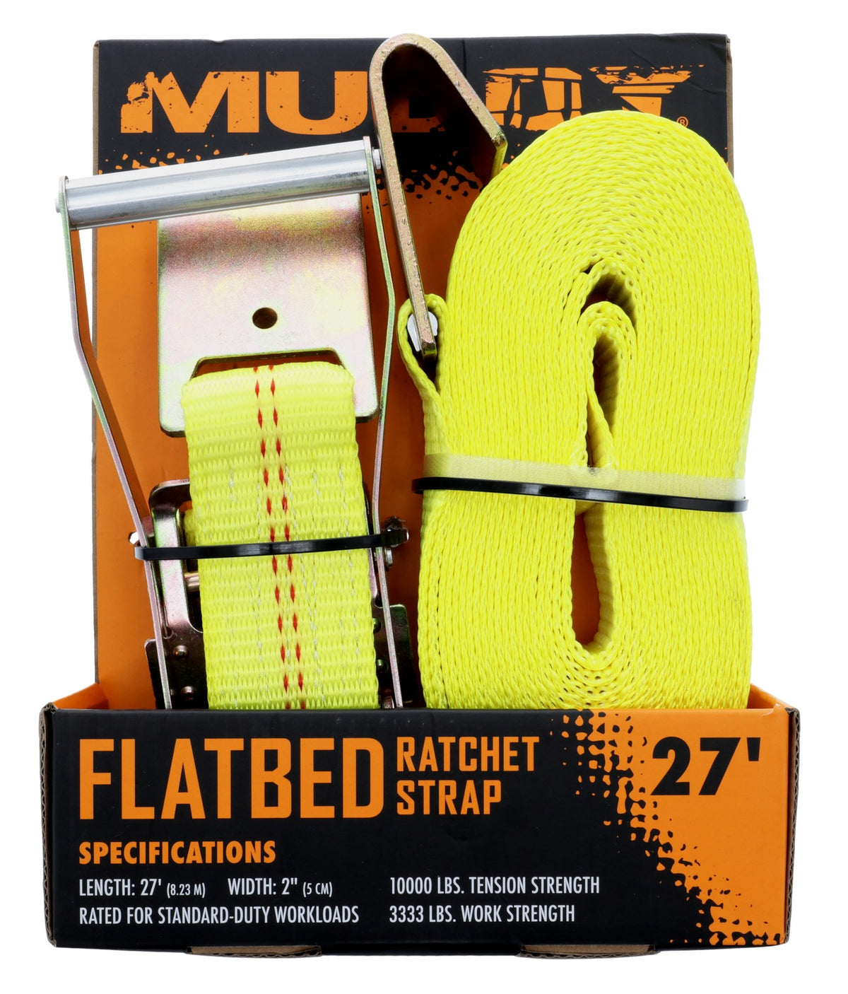 MUDDY MUD-RS27FB      27FT FLAT BED RATCHET STRAP