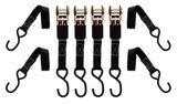 MUDDY MUD-SDRS10-4PK  1"X10'STD DUTY RATCHET STRAP