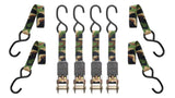 MUDDY MUD-SDRS8-4PK   1"X8' STD DUTY RATCHET STRAP